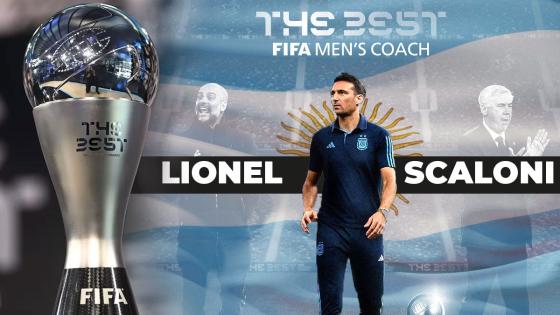 Fue campeón de Copa América, Finalissima y Mundial El mejor entrenador de los The Best