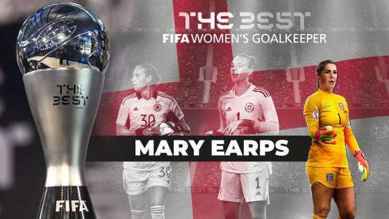Ganó por su grandes actuaciones con Inglaterra Mejor portera The Best 2022