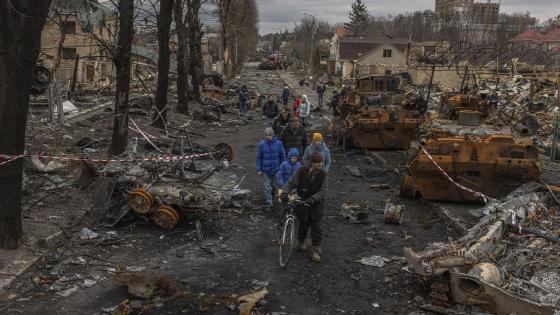 Guerra en Ucrania: Un año de guerra en fotos