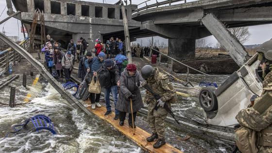 Guerra en Ucrania: Un año de guerra en fotos