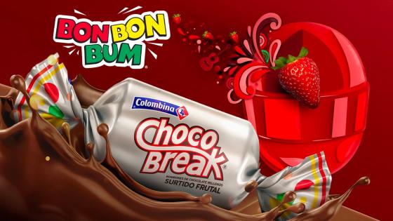 Choco Break y Bon Bon Bum son dos de las marcas más icónicas del mercado colombiano Choco Break y Bon Bon Bum unen sus sabores
