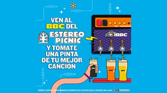 BBC y Estéreo Picnic crean divertida experiencia para los asistentes Su canción favorita en una cerveza: BBC y FEP crean particular iniciativa