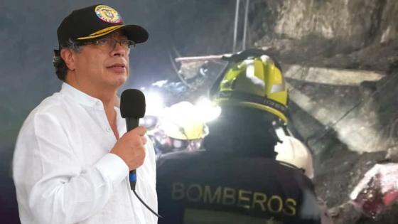 Presidente Petro habla sobre explosión de mina en Sutatausa