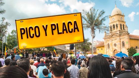 Pondrán Pico y Placa en La Calera