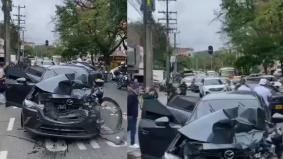 Accidente El Poblado Accidente El Poblado