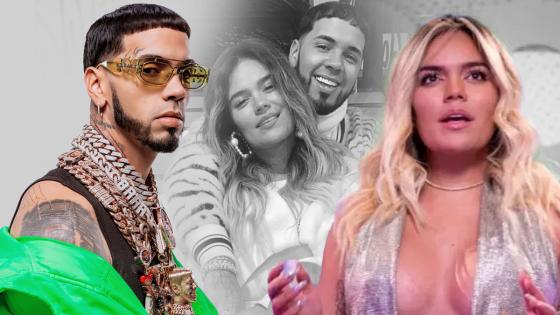 Anuel celebra segundo lugar global de su canción respuesta a Karol G