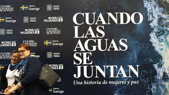 Así fue el estreno de 'Cuando las aguas se juntan' Así fue el estreno de 'Cuando las aguas se juntan'