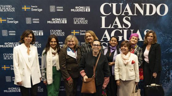 Así fue el estreno de 'Cuando las aguas se juntan' Así fue el estreno de 'Cuando las aguas se juntan'
