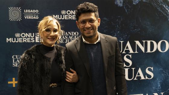 Así fue el estreno de 'Cuando las aguas se juntan' Así fue el estreno de 'Cuando las aguas se juntan'