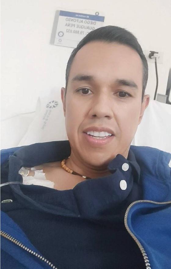 Así ha sido el cambio físico de Diego Guauque Así ha sido el cambio físico de Diego Guauque