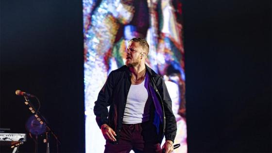 Dan Reynolds en concierto Dan Reynolds en concierto