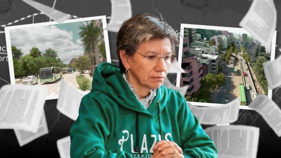 La molestia por el Corredor Verde en la carrera séptima La molestia por el Corredor Verde en la carrera séptima