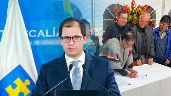 Fiscal Barbosa critica la ley de sometimiento para la Paz Total