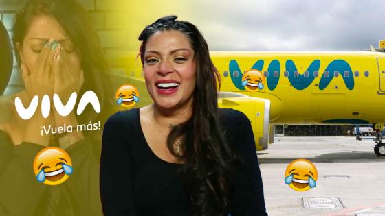 Marbelle cuenta actualmente con más de 400 mil seguidores en Twitter Marbelle se burla de Viva Air