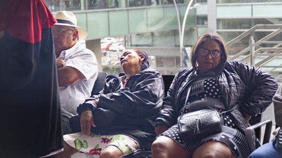 Así viven la crisis los pasajeros de Viva en Bogotá