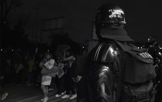 Las marchas del 8M en Bogotá en imágenes