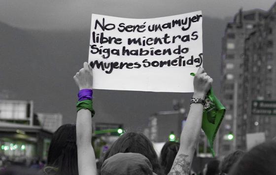 Las marchas del 8M en Bogotá en imágenes Las marchas del 8M en Bogotá en imágenes