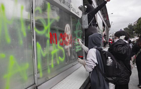 Las marchas del 8M en Bogotá en imágenes Las marchas del 8M en Bogotá en imágenes