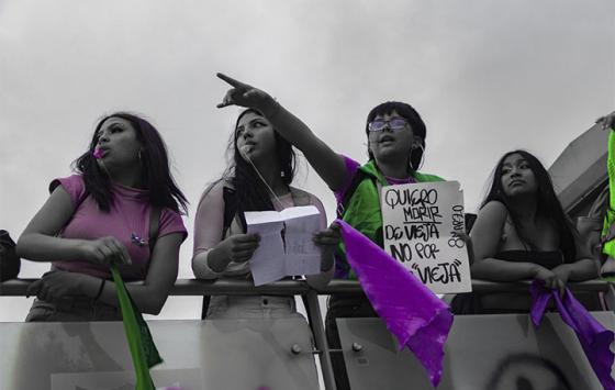 Las marchas del 8M en Bogotá en imágenes Las marchas del 8M en Bogotá en imágenes