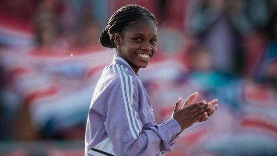 Linda Caicedo llegó a España y siguió cosechando premios