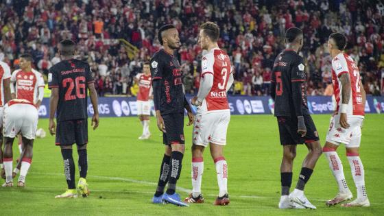 Las mejores imágenes del partido Santa Fe y América