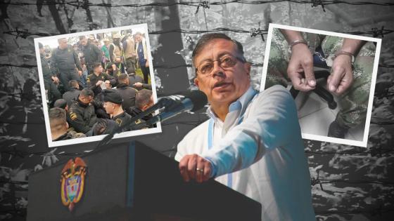 Presidente Gustavo Petro asume responsabilidad de lo ocurrido con policías en Caquetá Gustavo Petro habla sobre secuestro de policías en Caquetá