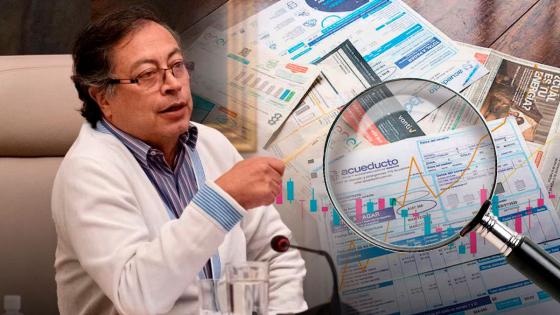 Gustavo Petro anuncia recursos jurídicos para regular tarifas de servicios públicos.