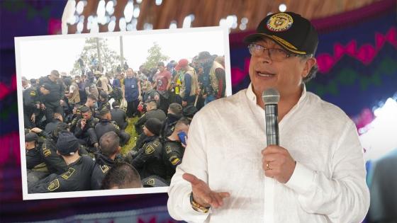 Petro confirma liberación de policías en San Vicente del Caguán Petro confirma liberación de policías en San Vicente del Caguán