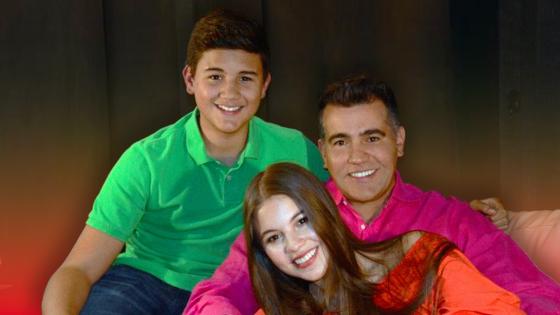 Ellos son los hijos del presentador Carlos Calero de La Descarga