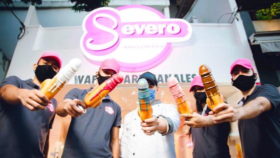 Severo Sinvergüenza, la wafleria tendencia en redes Severo Sinvergüenza, la wafleria tendencia en redes