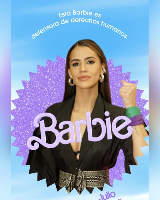 Reconocidas colombianas que posaron al estilo Barbie