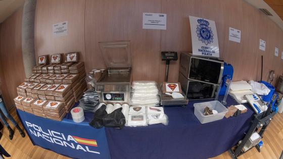 El laboratorio más grande de cocaína en Europa Laboratorio de cocaína en España