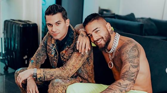 Lo hicieron con un fragmento de su canción 'Tequila' Maluma y Pipe Bueno hicieron divertido baile en Instagram