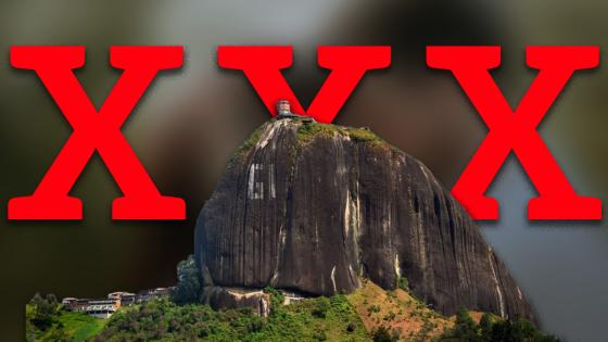 En la piedra del peñol se grabó un video para adultos Video porno en Guatapé