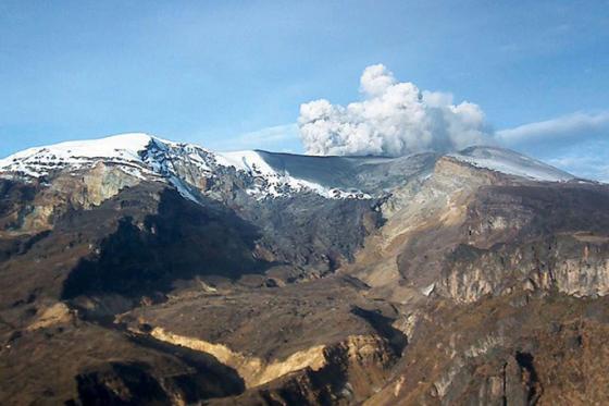 volcán nevado del ruiz noticias Colombia 