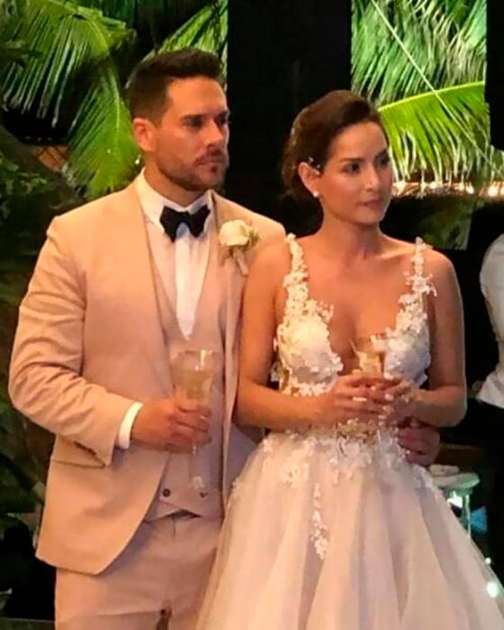 Carmen Villalobos y Sebastián Caicedo Carmen Villalobos y Sebastián Caicedo