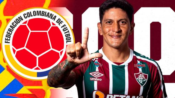 Germán Cano y la posibilidad de jugar con Colombia Germán Cano y la posibilidad de jugar con Colombia