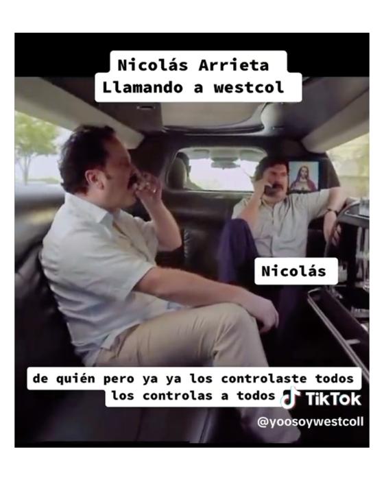 Los memes que dejó la pelea entre Westcol y Nicolás Arrieta Los memes que dejó la pelea entre Westcol y Nicolás Arrieta