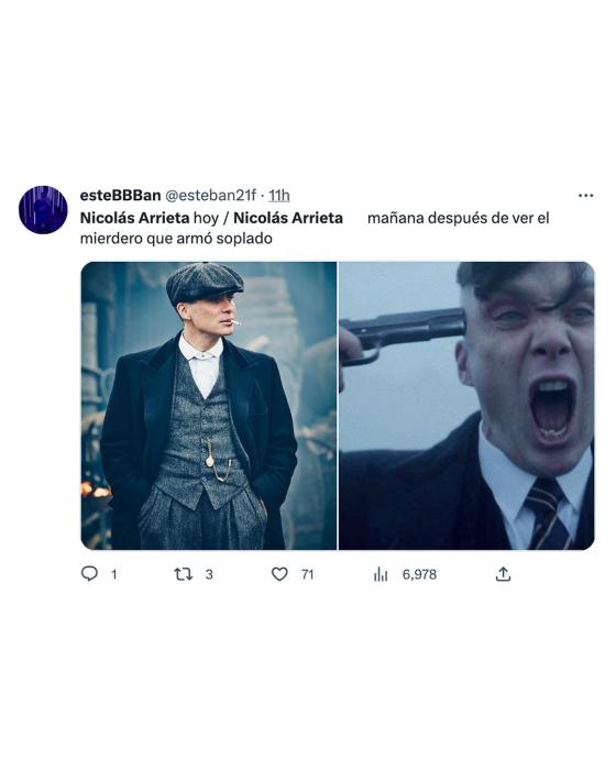 Los memes que dejó la pelea entre Westcol y Nicolás Arrieta