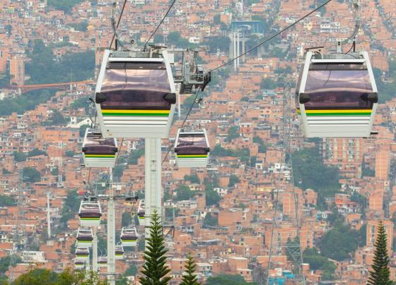 Nuevos cinco Metrocables de Medellín