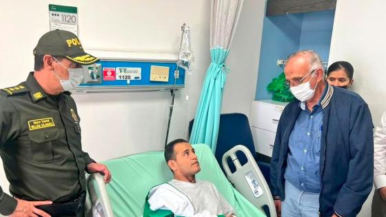 Iván Velásquez visita a policías en Tibú Iván Velásquez visita a policías en Tibú