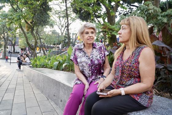 Parque Lleras El Poblado Medellín