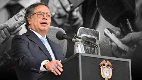 Gustavo Petro y la prensa Gustavo Petro y la prensa