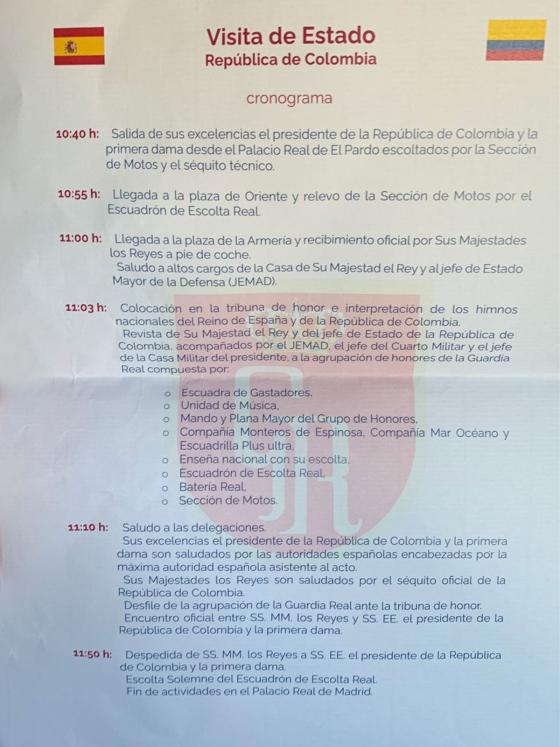 Petro fue recibido por el Rey de España este miércoles Petro fue recibido por el Rey de España este miércoles