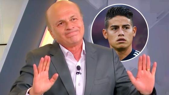 Carlos Antonio Vélez y su comentario a James Rodríguez