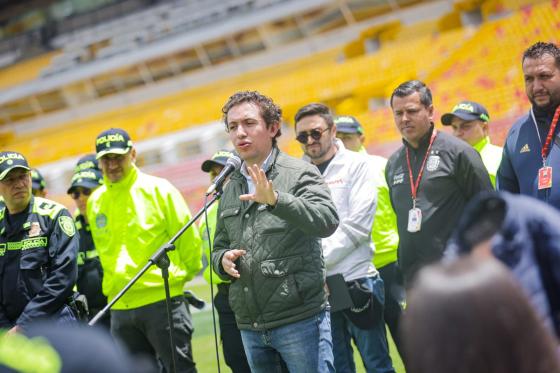 hinchas violentos Bogotá 