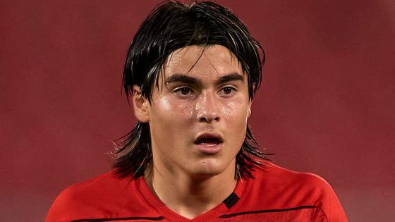 La promesa del fútbol argentino Luka Romero