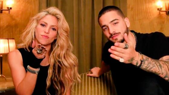 Maluma le entregó premio a Shakira en los Billboard Awards