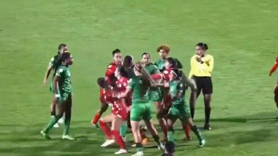 Liga Femenina: lamentable espectáculo entre jugadoras Liga Femenina: lamentable espectáculo entre jugadoras