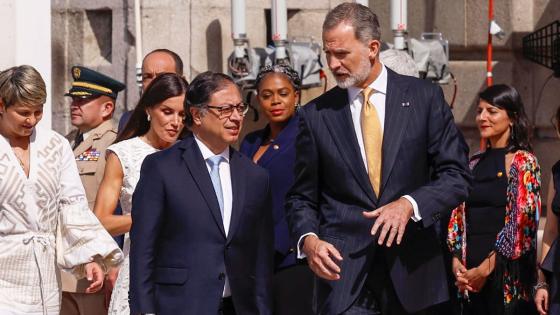 Petro fue recibido por el Rey de España este miércoles Petro fue recibido por el Rey de España este miércoles